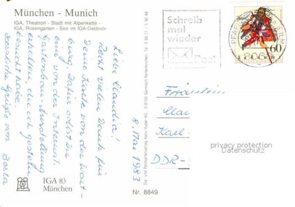 Gartenschau IGA München Theatron Rosengarten – Bild 2