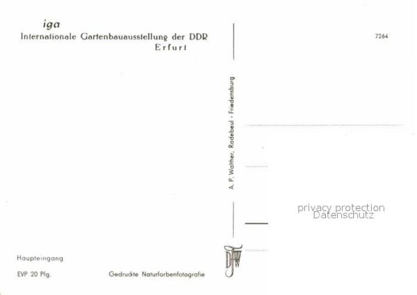 Gartenbauaustellung Erfurt Haupteingang – Bild 2