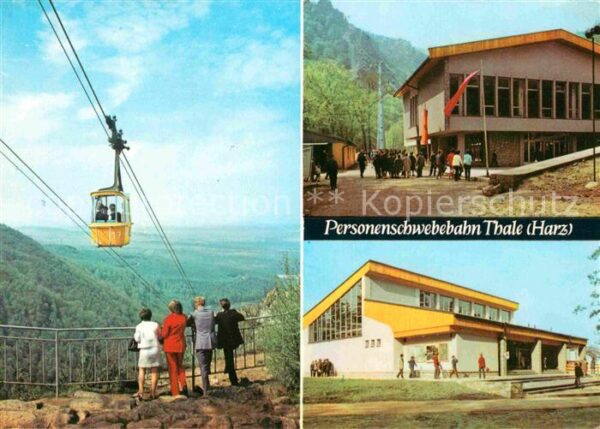 Seilbahn Thale Harz Bergstation Talstation
