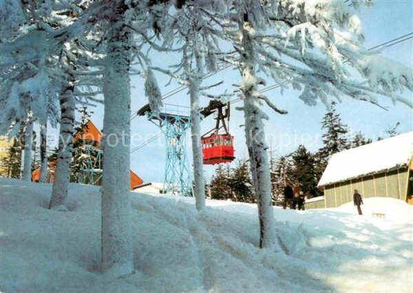 Seilbahn Erzgebirge Winter