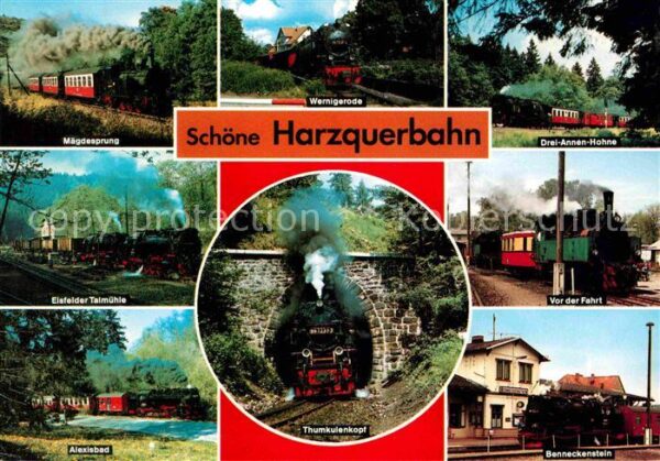 Lokomotive Harzquerbahn Thumkulenkopf Eisfelder Ta