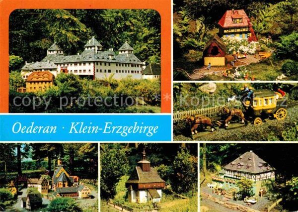 Miniatur Oederan Klein-Erzgebirge Feuerwehr im E