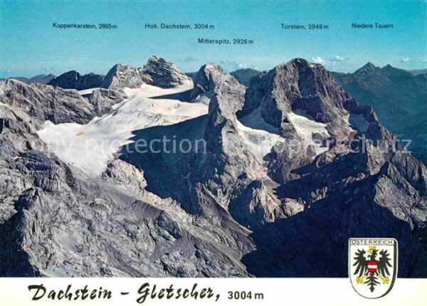 Gletscher Dachstein Mitterspitz Torstein