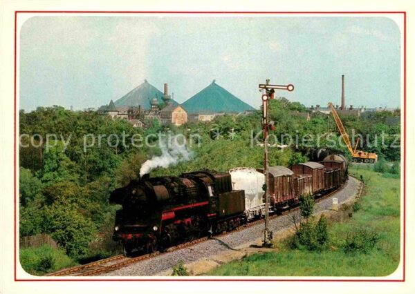 Lokomotive 58 3032 Güterzug Ronneburg