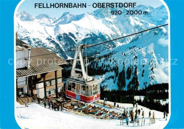 Seilbahn Fellhorn Oberstdorf