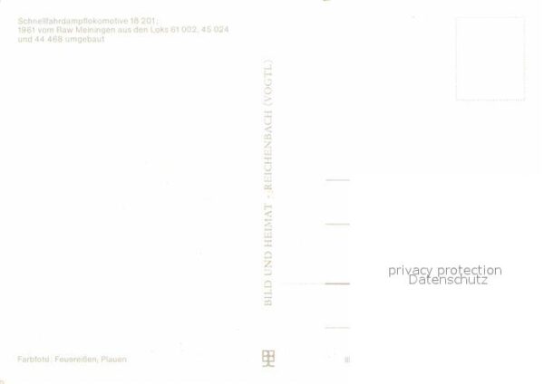Lokomotive 18201 Raw Meiningen – Bild 2