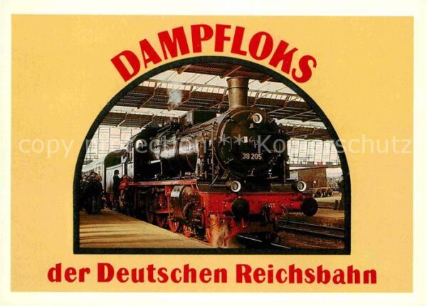 Lokomotive Lok 38 205 Hauptbahnhof Karl-Marx-Stadt