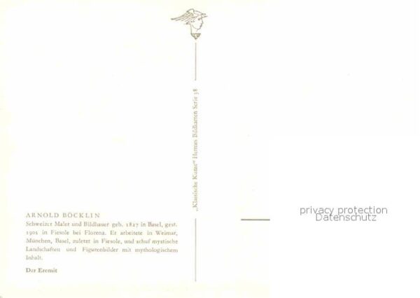 Boecklin Arnold Der Eremit – Bild 2