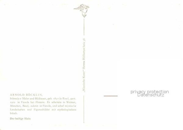 Boecklin Arnold Der heilige Hain – Bild 2