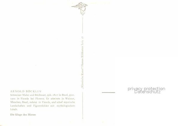 Boecklin Arnold Die Klage des Hirten – Bild 2