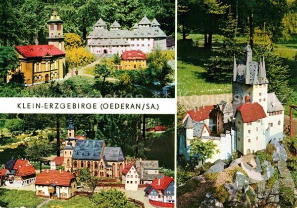 Miniatur Oederan Klein-Erzgebirge Burg Kriebstei