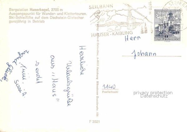 Seilbahn Gletscherbahn Ramsau Dachstein Bergstat – Bild 2
