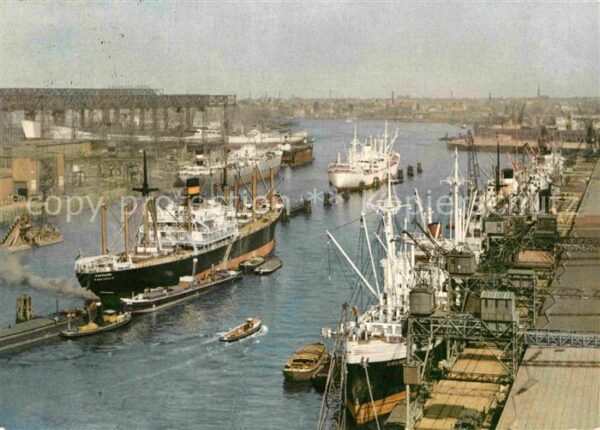 Schiffe Ships Navires Hamburg Rosshafen