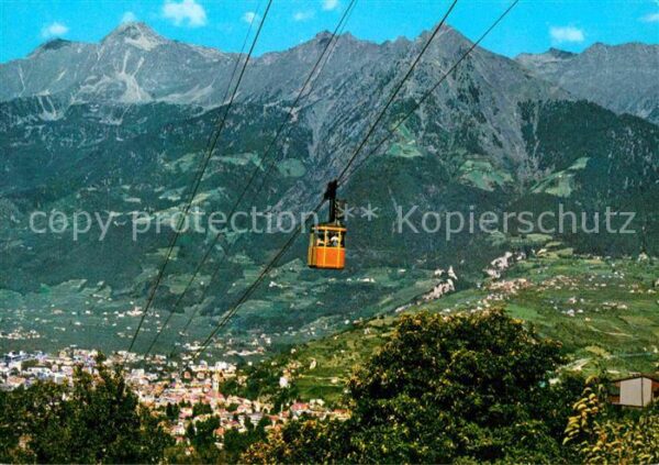 Seilbahn Merano Funivia di Avelengo Tirolo