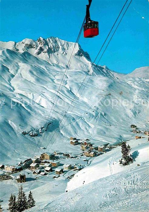 Seilbahn Trittkopf Zürs Arlberg