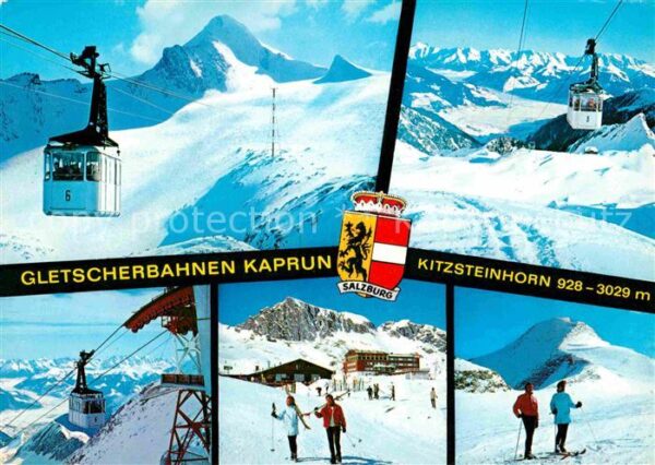 Seilbahn Gletscherbahnen Kaprun Kitzsteinhorn Re