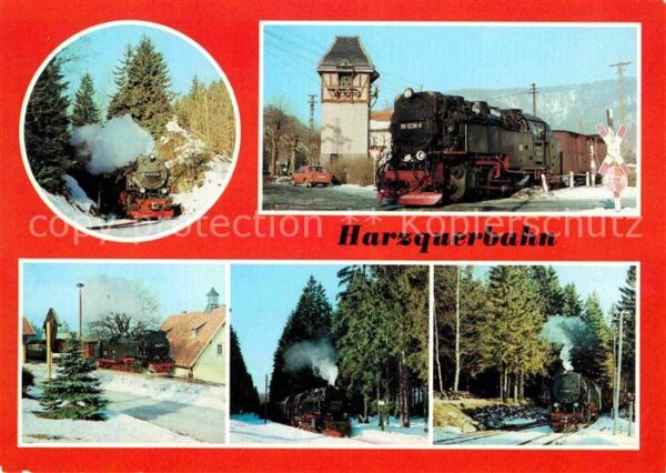 Lokomotive Harzquerbahn Ilfeld Bahnhof Sorge Birke