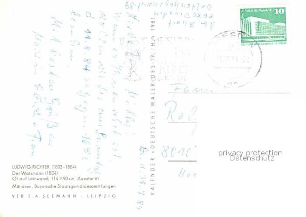Richter Ludwig Der Watzmann 1824 – Bild 2