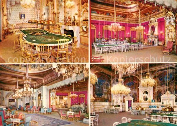 Casino Spielbank Baden-Baden Saal Pompadour Roter Saal G