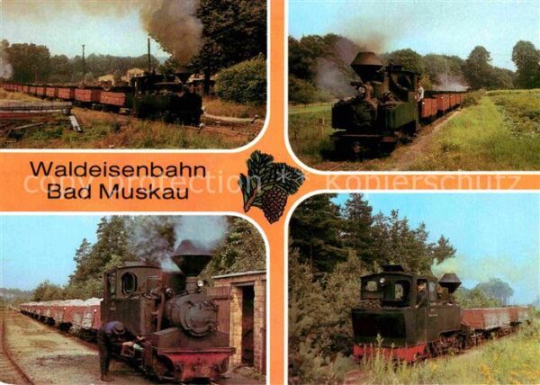 Lokomotive Waldeisenbahn bad Muskau