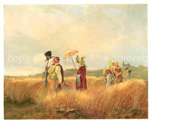 Spitzweg Carl Der Sonntagsspaziergang