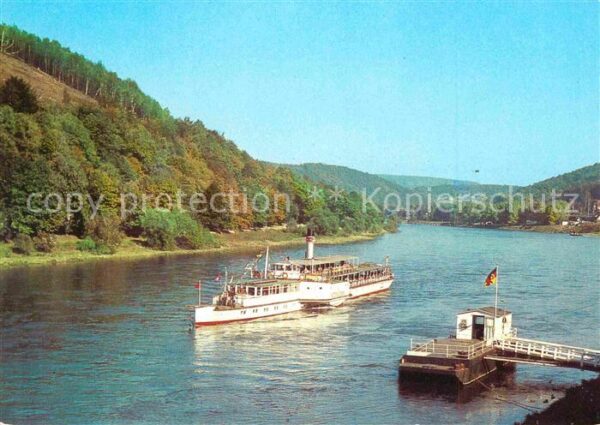 Dampfer Seitenrad Weisse Flotte Dresden
