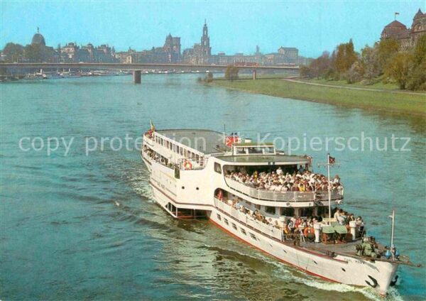 Motorschiffe Oberelbe Weisse Flotte Dresden