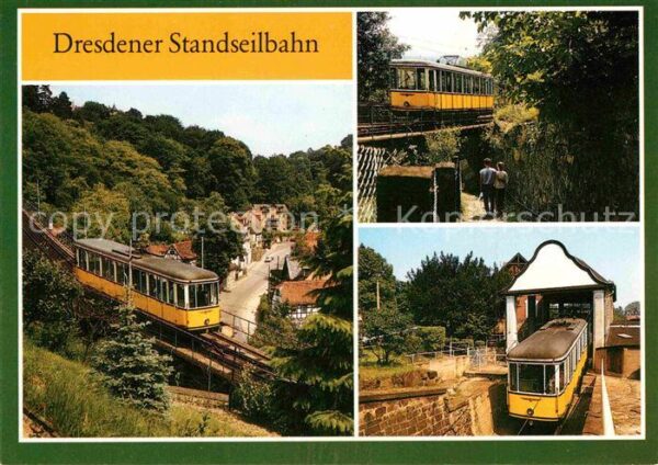 Eisenbahn Standseilbahn Dresden