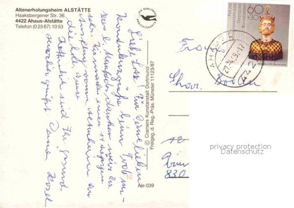 Alstaette Fliegeraufnahme Altenerholungsheim – Bild 2