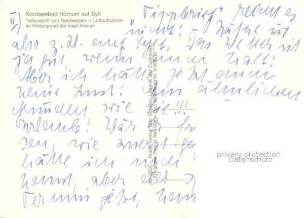 Hoernum Sylt Fliegeraufnahme mit Leuchtturm – Bild 2