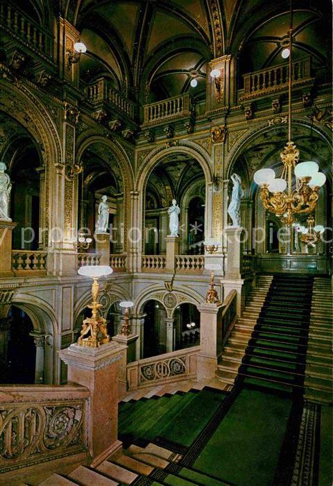 Wien Oper Haupstiegenaufgang