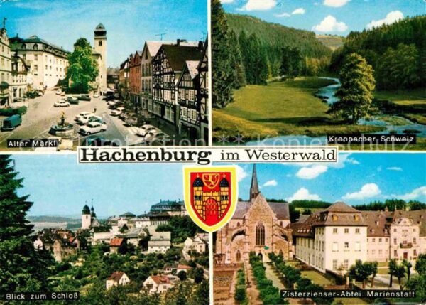 Hachenburg Westerwald Alter-Markt Kroppacher-Schweiz Zisterzi
