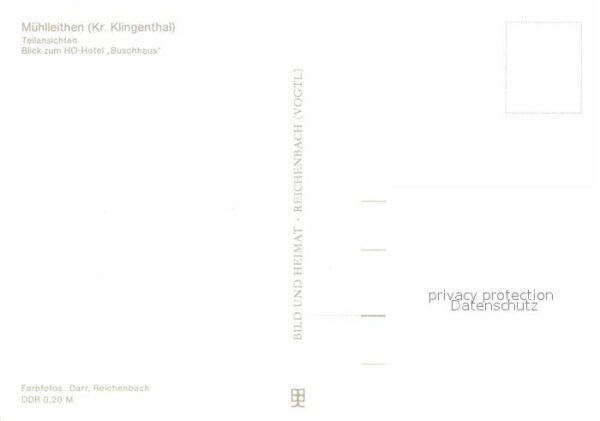 Muehlleithen Klingenthal mit Hotel Buschhaus – Bild 2