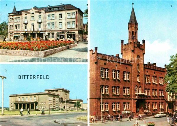 Bitterfeld Hotel Central Kulturpalast Wilhelm Piec