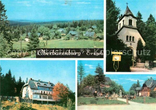 Oberbaerenburg Baerenburg Waldkapelle FDGB-Heim Friedenswacht