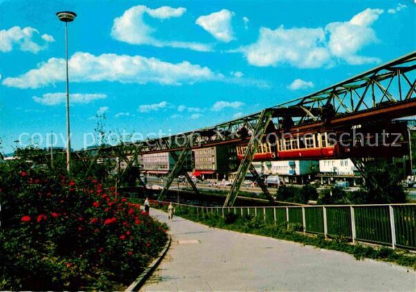 Wuppertal Barmen Schwebebahn