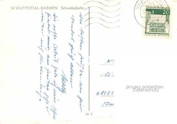 Wuppertal Barmen Schwebebahn – Bild 2