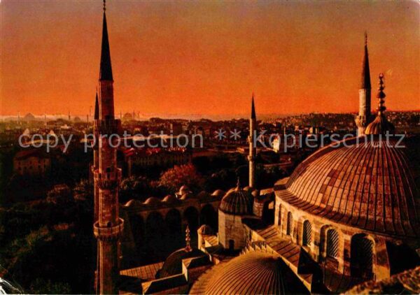 Istanbul Constantinopel Sultan Ahmet Camii Blue Mosque