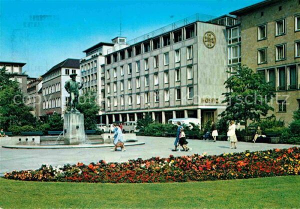 Bielefeld Altstädter Kirchplatz mit Leineweberden