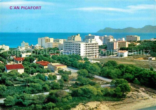 Can Picafort Mallorca Fliegeraufnahme