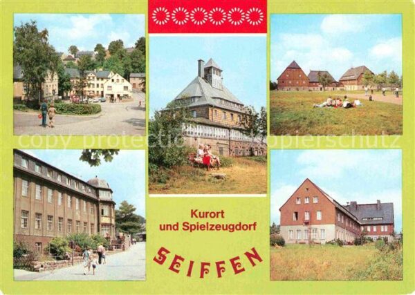 Seiffen Erzgebirge Restaurant Buntes Haus Spielzeugmuseum