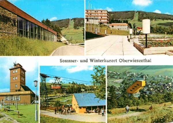 Oberwiesenthal Erzgebirge Erholungsheim IG Wismut Fichtelberg Wet