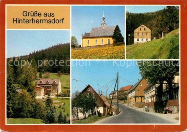 Hinterhermsdorf Obermühle Niedermühle