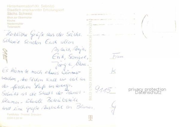 Hinterhermsdorf Obermühle Niedermühle – Bild 2