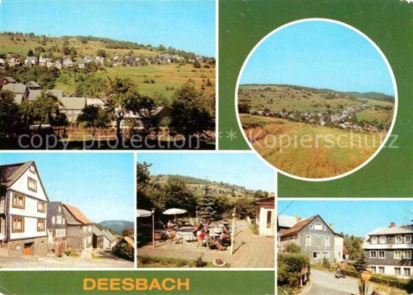 Deesbach Dorfstrasse Friedrich-Fröbel-Strasse