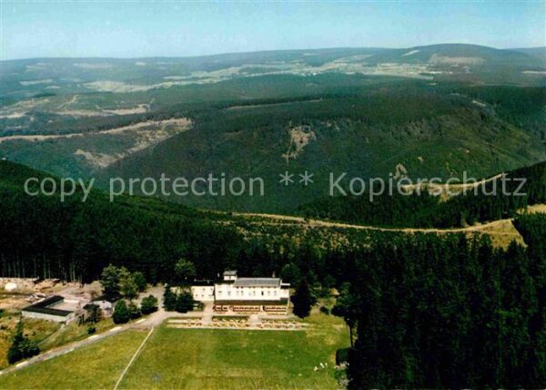 Wieda Fliegeraufnahme Berghotel Stöberhai