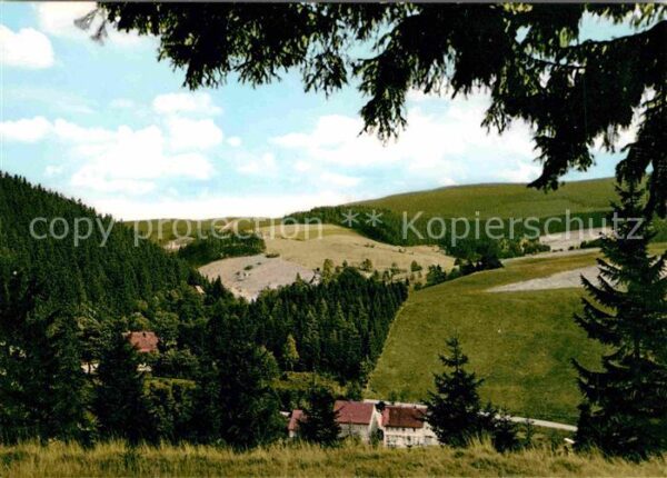 Altenau Harz Mühlenberg und Sprungschanze