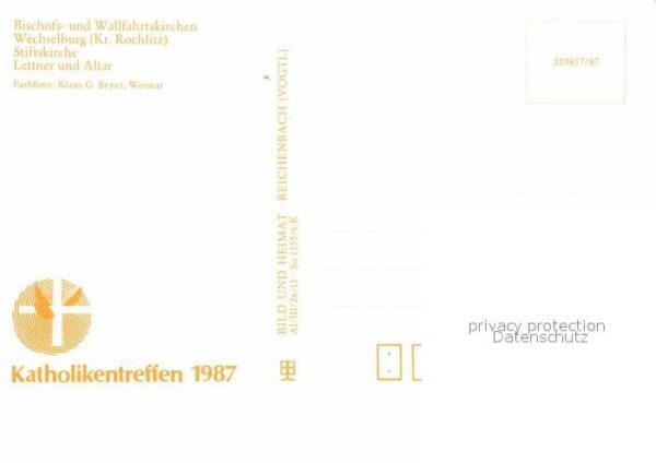 Wechselburg Wallfahrtskirche innen – Bild 2