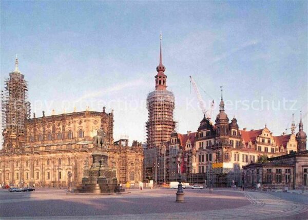 Dresden Hofkirche und Schloss