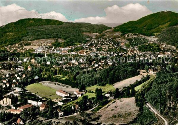 Baden-Baden Fliegeraufnahme mit Merkur und Südwest-